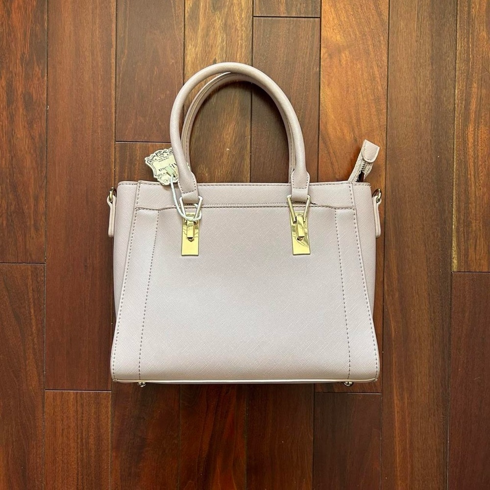 Light Pink Vegan Shoulder Bag